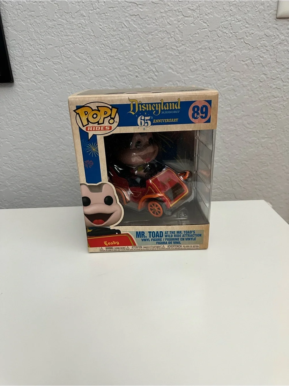 Funko Pop Disneyland Rides 65th Anniversary #89 Mr. Toad's Wild Ride
